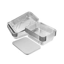 Barquette aluminium rectangulaire 1850