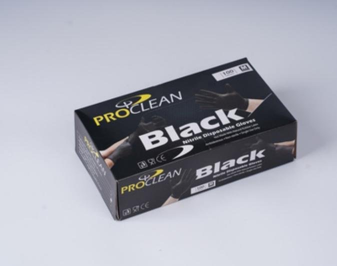 Gant Noir Nitrile