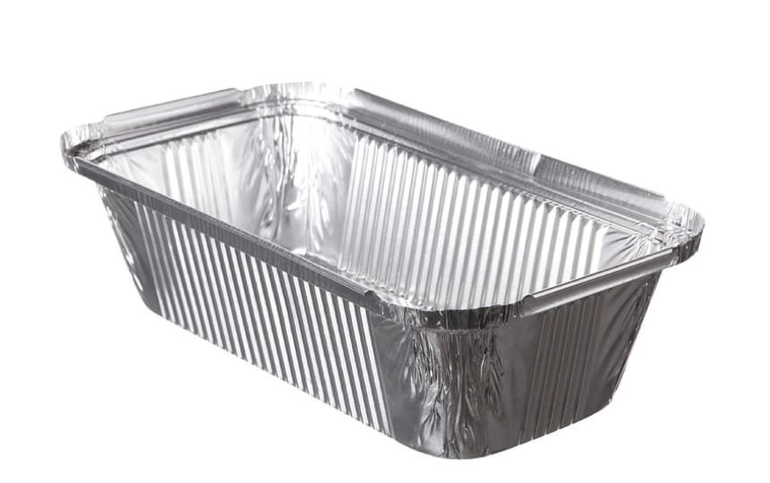 Barquette aluminium rectangulaire 440ml