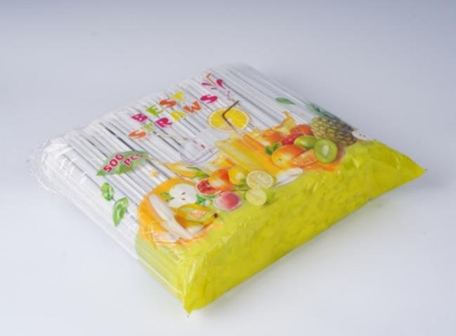 Paille Envloppé 500